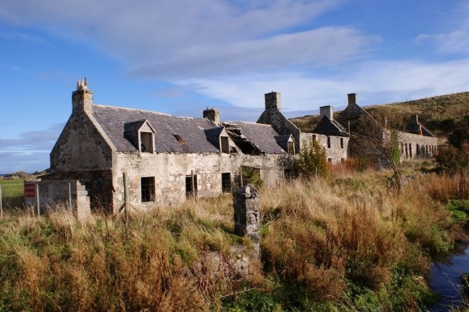 Portsoy Sail Loft before any work had been done