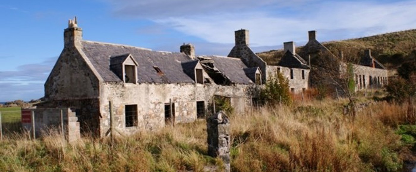 Portsoy Sail Loft before any work had been done
