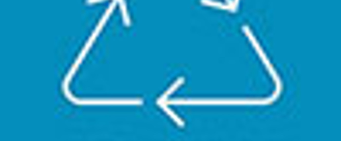 Rescource Efficient icon showing a triangle with arrows pointing around it