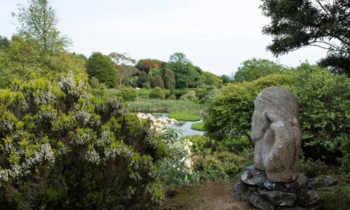 A view of Glenwhan Gardens from the Lily Pond