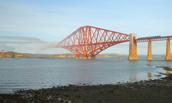 An image of the Forth Bridge