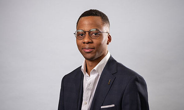 Portrait of HES Board member Nkosana Mafico