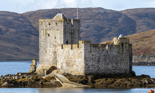 Exterior view of Kisimul Castle