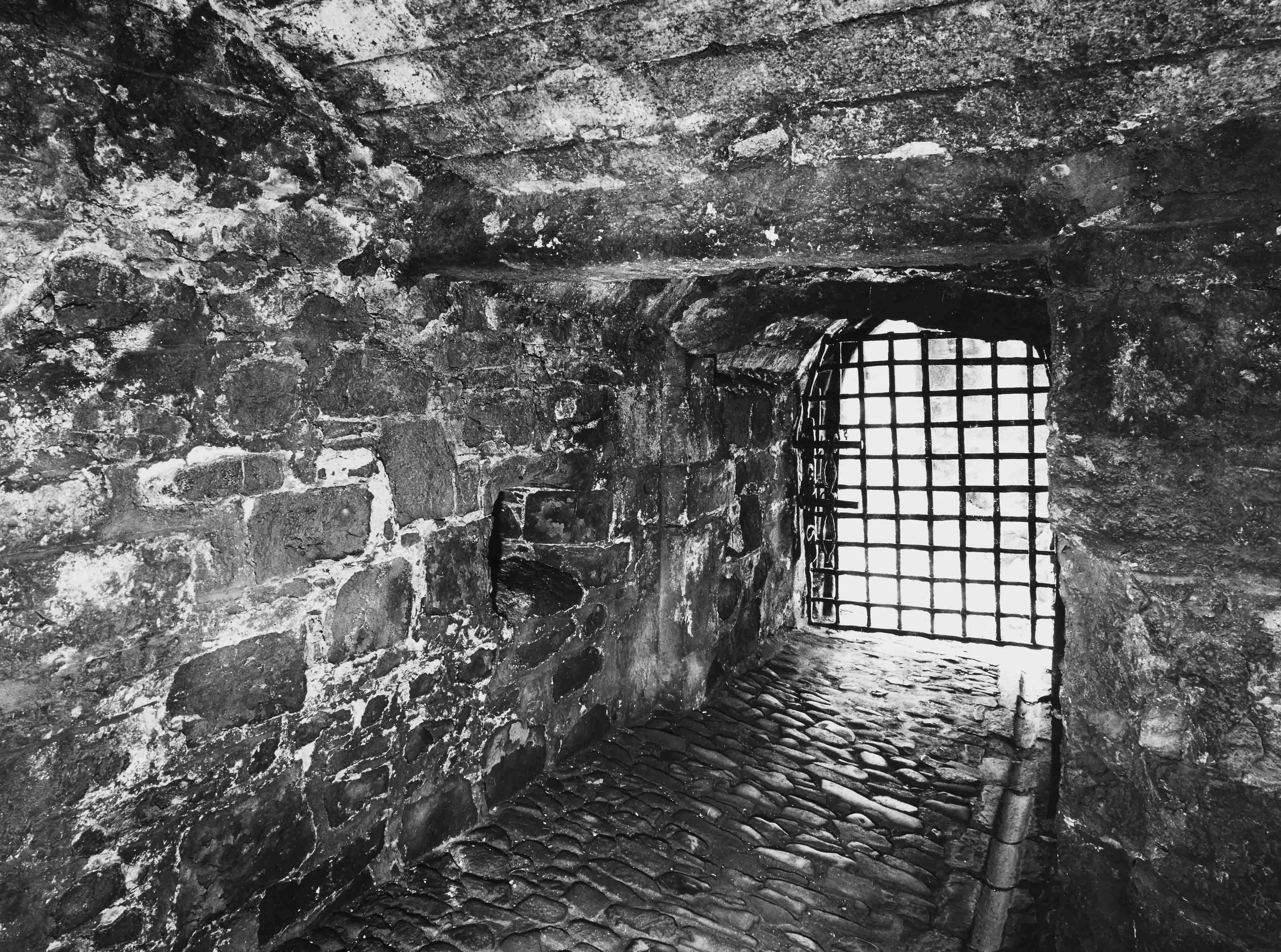 An ironwork gate as part of a castle 