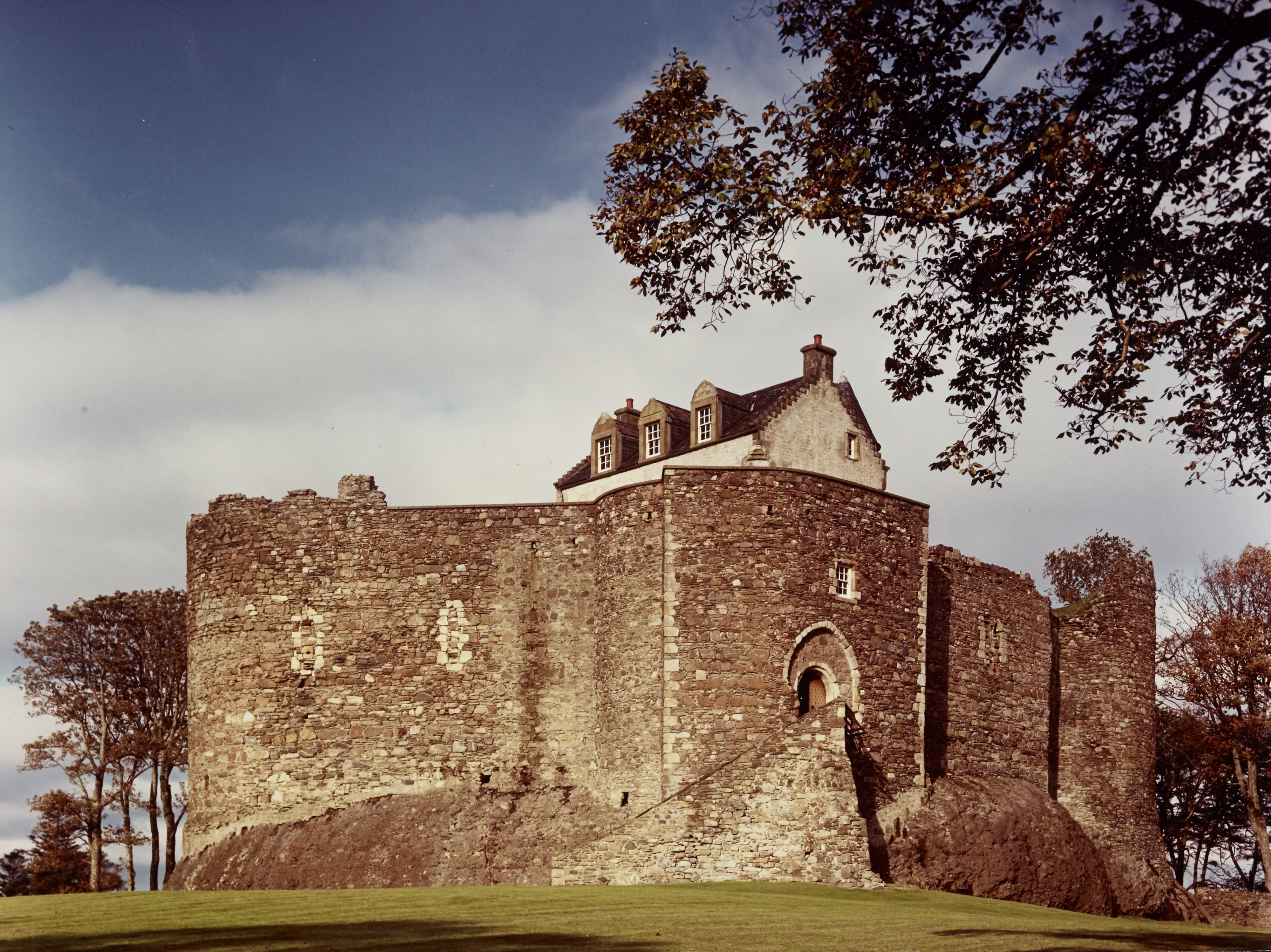 General view of Dunstaffnage Castle