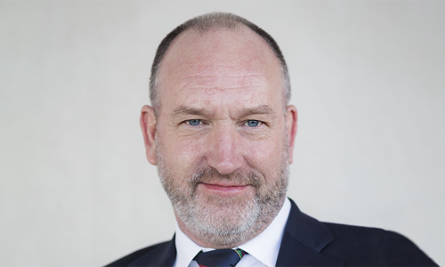 Portrait of Stephen Uphill, new Interim Chief Operating Officer at HES
