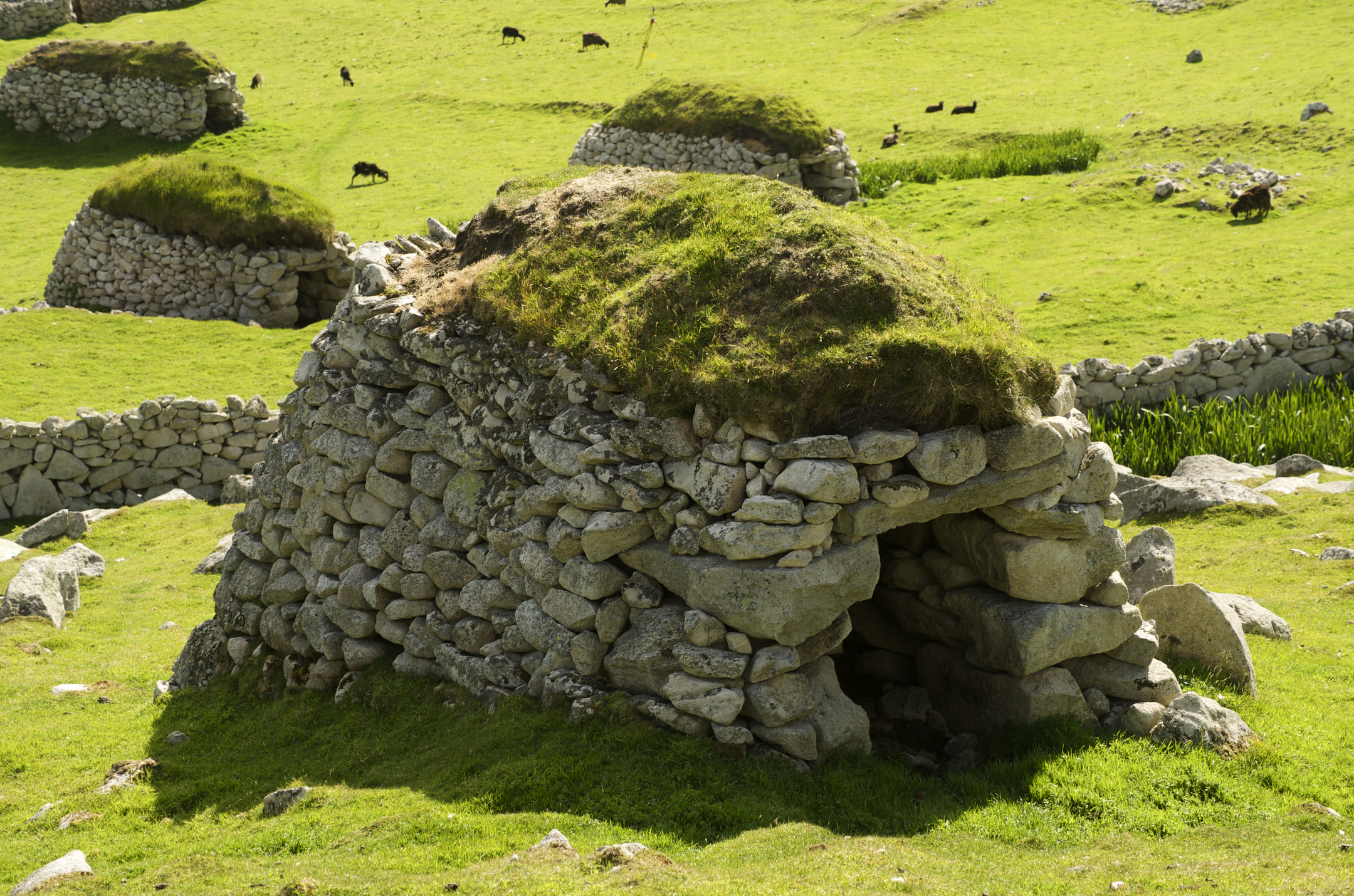 Image of Cleit, a stone storage hut